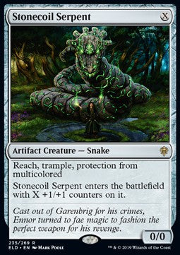 Stonecoil Serpent - Throne of Eldraine (Rare) [ELD-235] - JotaCards - Tu Tienda de TCG