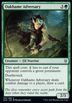 Oakhame Adversary - Throne of Eldraine (Uncommon) [ELD-167] - JotaCards - Tu Tienda de TCG