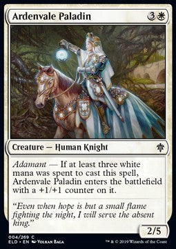 Ardenvale Paladin - Throne of Eldraine (Common) [ELD-4] - JotaCards - Tu Tienda de TCG