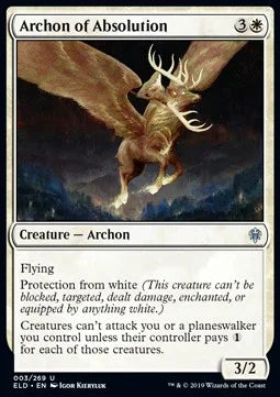 Archon of Absolution - Throne of Eldraine (Uncommon) [ELD-3] - JotaCards - Tu Tienda de TCG