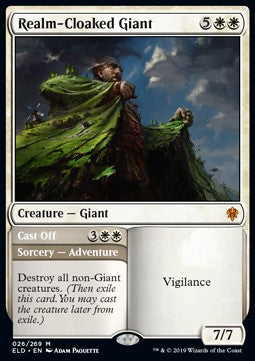 Realm-Cloaked Giant // Cast Off - Throne of Eldraine (Mythic) [ELD-26] - JotaCards - Tu Tienda de TCG