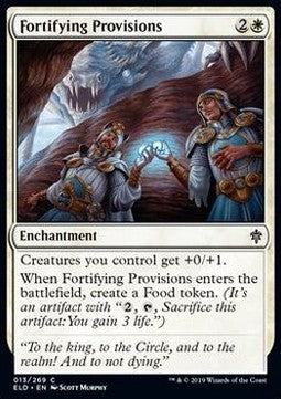 Fortifying Provisions - Throne of Eldraine (Common) [ELD-13] - JotaCards - Tu Tienda de TCG