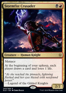 Stormfist Crusader - Throne of Eldraine (Rare) [ELD-203] - JotaCards - Tu Tienda de TCG