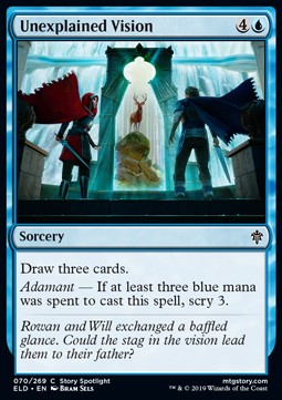 Unexplained Vision - Throne of Eldraine (Common) [ELD-70] - JotaCards - Tu Tienda de TCG