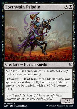 Locthwain Paladin - Throne of Eldraine (Common) [ELD-93] - JotaCards - Tu Tienda de TCG