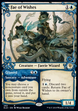 Fae of Wishes // Granted - Throne of Eldraine: Extras (Rare) [XELD-282] - JotaCards - Tu Tienda de TCG