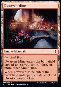 Dwarven Mine - Throne of Eldraine (Common) [ELD-243] - JotaCards - Tu Tienda de TCG