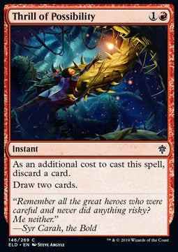 Thrill of Possibility - Throne of Eldraine (Common) [ELD-146] - JotaCards - Tu Tienda de TCG