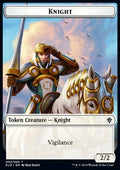 Knight Token (White 2/2 Vigilance) - Throne of Eldraine: Extras (Token) [XELD-T03] - JotaCards - Tu Tienda de TCG