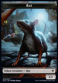 Rat Token (Black 1/1) - Throne of Eldraine: Extras (Token) [XELD-T06] - JotaCards - Tu Tienda de TCG