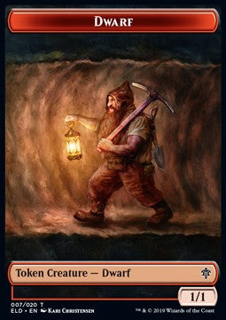 Dwarf Token (Red 1/1) - Throne of Eldraine: Extras (Token) [XELD-T07] - JotaCards - Tu Tienda de TCG