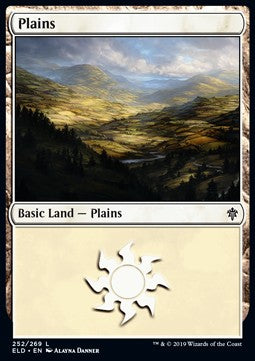 Plains (V.3) - Throne of Eldraine (Land) [ELD-252] - JotaCards - Tu Tienda de TCG
