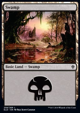 Swamp (V.1) - Throne of Eldraine (Land) [ELD-258] - JotaCards - Tu Tienda de TCG