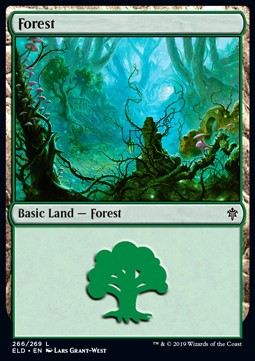 Forest (V.1) - Throne of Eldraine (Land) [ELD-266] - JotaCards - Tu Tienda de TCG
