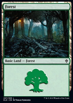 Forest (V.2) - Throne of Eldraine (Land) [ELD-267] - JotaCards - Tu Tienda de TCG