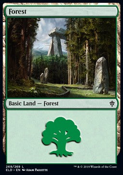 Forest (V.4) - Throne of Eldraine (Land) [ELD-269] - JotaCards - Tu Tienda de TCG