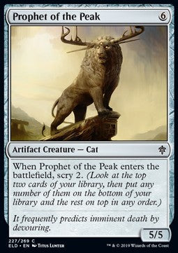 Prophet of the Peak - Throne of Eldraine (Common) [ELD-227] - JotaCards - Tu Tienda de TCG