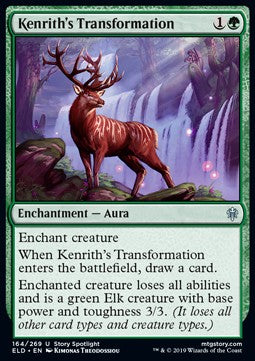 Kenrith's Transformation - Throne of Eldraine (Uncommon) [ELD-164] - JotaCards - Tu Tienda de TCG