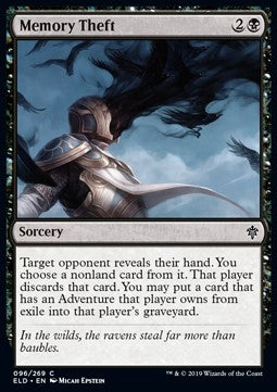 Memory Theft - Throne of Eldraine (Common) [ELD-96] - JotaCards - Tu Tienda de TCG