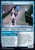 Queen of Ice // Rage of Winter - Throne of Eldraine (Common) [ELD-61] - JotaCards - Tu Tienda de TCG
