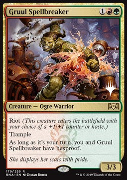 Gruul Spellbreaker - Throne of Eldraine: Promos (Rare) [PELD-179] - JotaCards - Tu Tienda de TCG