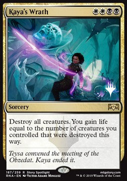 Kaya's Wrath - Throne of Eldraine: Promos (Rare) [PELD-187] - JotaCards - Tu Tienda de TCG