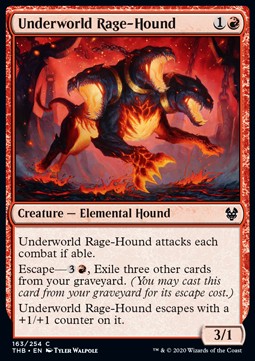 Underworld Rage-Hound - Theros Beyond Death (Common) [THB-163] - JotaCards - Tu Tienda de TCG