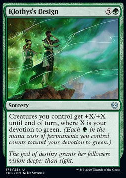 Klothys's Design - Theros Beyond Death (Uncommon) [THB-176] - JotaCards - Tu Tienda de TCG