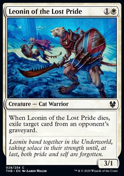 Leonin of the Lost Pride - Theros Beyond Death (Common) [THB-28] - JotaCards - Tu Tienda de TCG