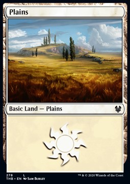 Plains (V.1) - Theros Beyond Death: Extras (Land) [XTHB-278] - JotaCards - Tu Tienda de TCG