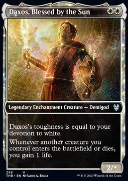 Daxos, Blessed by the Sun - Theros Beyond Death: Extras (Uncommon) [XTHB-258] - JotaCards - Tu Tienda de TCG