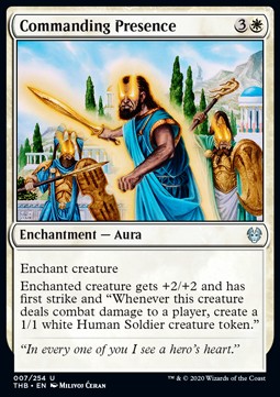 Commanding Presence - Theros Beyond Death (Uncommon) [THB-7] - JotaCards - Tu Tienda de TCG