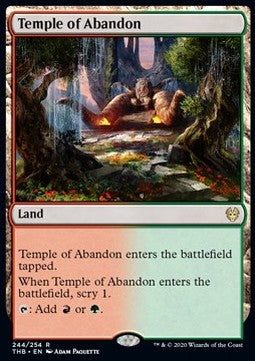Temple of Abandon - Theros Beyond Death (Rare) [THB-244] - JotaCards - Tu Tienda de TCG
