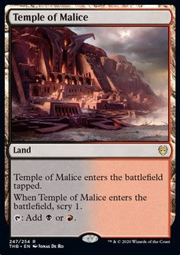 Temple of Malice - Theros Beyond Death (Rare) [THB-247] - JotaCards - Tu Tienda de TCG
