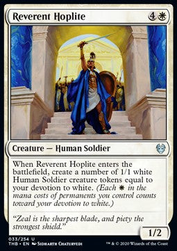Reverent Hoplite - Theros Beyond Death (Uncommon) [THB-33] - JotaCards - Tu Tienda de TCG