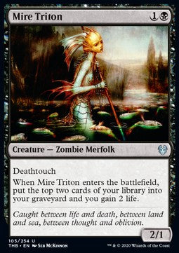Mire Triton - Theros Beyond Death (Uncommon) [THB-105] - JotaCards - Tu Tienda de TCG