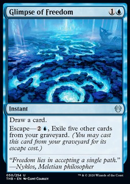 Glimpse of Freedom - Theros Beyond Death (Uncommon) [THB-50] - JotaCards - Tu Tienda de TCG