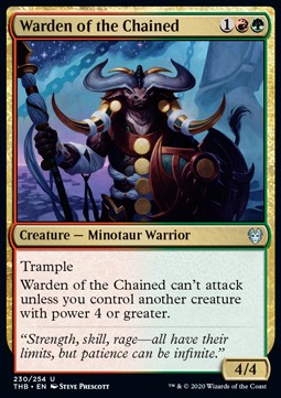 Warden of the Chained - Theros Beyond Death (Uncommon) [THB-230] - JotaCards - Tu Tienda de TCG