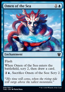 Omen of the Sea - Theros Beyond Death (Common) [THB-58] - JotaCards - Tu Tienda de TCG