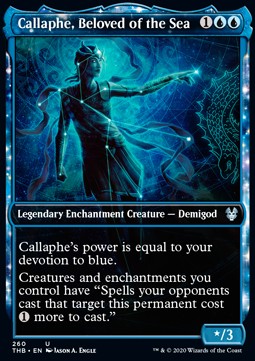 Callaphe, Beloved of the Sea - Theros Beyond Death: Extras (Uncommon) [XTHB-260] - JotaCards - Tu Tienda de TCG