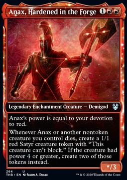 Anax, Hardened in the Forge - Theros Beyond Death: Extras (Uncommon) [XTHB-264] - JotaCards - Tu Tienda de TCG
