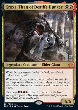 Kroxa, Titan of Death's Hunger - Theros Beyond Death (Mythic) [THB-221] - JotaCards - Tu Tienda de TCG