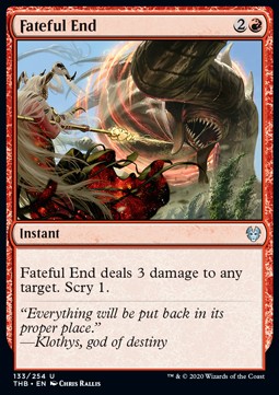 Fateful End - Theros Beyond Death (Uncommon) [THB-133] - JotaCards - Tu Tienda de TCG