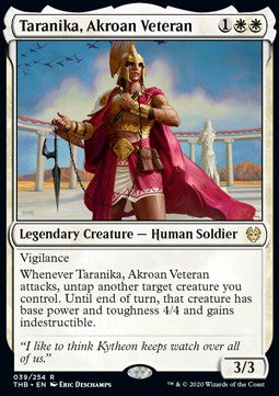 Taranika, Akroan Veteran - Theros Beyond Death (Rare) [THB-39] - JotaCards - Tu Tienda de TCG