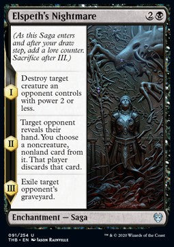 Elspeth's Nightmare - Theros Beyond Death (Uncommon) [THB-91] - JotaCards - Tu Tienda de TCG