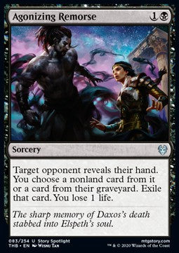 Agonizing Remorse - Theros Beyond Death (Uncommon) [THB-83] - JotaCards - Tu Tienda de TCG