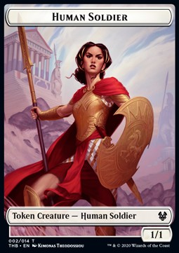 Human Soldier Token (White 1/1) - Theros Beyond Death: Extras (Token) [XTHB-T02] - JotaCards - Tu Tienda de TCG