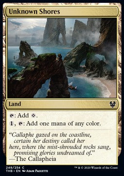 Unknown Shores - Theros Beyond Death (Common) [THB-249] - JotaCards - Tu Tienda de TCG