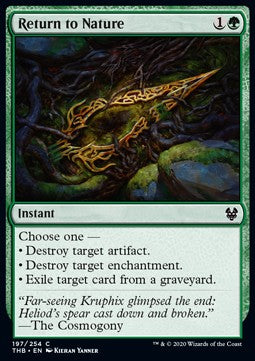 Return to Nature - Theros Beyond Death (Common) [THB-197] - JotaCards - Tu Tienda de TCG