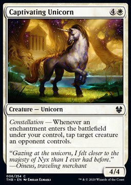Captivating Unicorn - Theros Beyond Death (Common) [THB-6] - JotaCards - Tu Tienda de TCG